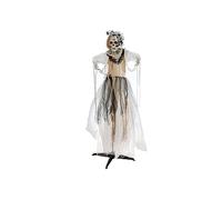 EUROPALMS Figura di Halloween da sposa, animata, 170 cm, animata con effetto luce e suono (funzionamento a batteria e USB)