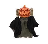 EUROPALMS Figura Halloween Zucca Animata 70 cm con Effetto Luce e Suono