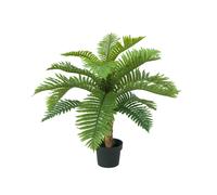 EUROPALMS Palma Cycas Artificiale 70 cm - Pianta Decorativa in PEVA per Interni