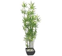 EUROPALMS - Pianta Artificiale In Plastica Di Bambu'con Vaso Europalms 120cm