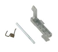 Europart - Chiavistello in plastica per lavatrice compatibile con BSH Bosch WVH28420, colore: Bianco