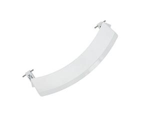 Europart - Maniglia per porta lavatrice in plastica non originale, adatta per Bosch serie WAS, colore: Bianco