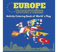 Europe Countries: Activity Coloring Book of World´s Flag