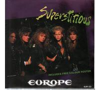 Europe - Superstitious (1988) / Vinyl single [Vinyl-Single 7'']