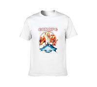 Europe The Final Countdown Wings of Tomorrow Walk The Earth T-Shirt Man's Fashion Cotton White Clothes Unisex Tee XXL