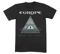 Europe Walk The Earth autorizzato Uomo maglietta