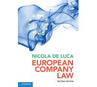 Nicola de Luca – European Company Law – Tascabile