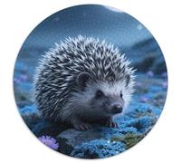 European Hedgehog 1000 Pieces Jigsaw Puzzles For Adults Educational Games Stress Relieving Entertainment Cultivate The Spirit of Teamwork for Adults And Kids, Age 12 Years Up 1000pcs (67.5x67.5cm)