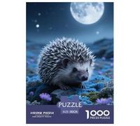 European HedgehogJigsaw Puzzles for Adults 1000 Pieces Age 12+ for Adults Edugattoional Game Challenge Toy Beautiful Decoration Birthday Gifts38x26cm/1000pcs