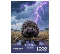 European HedgehogJigsaw Puzzles for Adults 1000pcs Age 12+ for Adults Edugattoional Game Challenge Toy Beautiful Decoration for Women Gifts for Man38x26cm/1000pcs