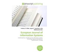 European Journal of Information Systems: Interdisciplinary, Scientific journal, Information systems, Technology, Regional development, Implementation, Strategy