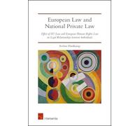 European Law and National Private Law (Tascabile)