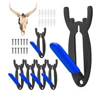 European Mount - 6pcs Deer Skull Troph Wall Hooker | Display Mounts Deer Skulls Mounts Hanger Rack For Mule Coyote Antelope | Skull Mount Hanger Kit For Hunting Decor Wall Display Rack H