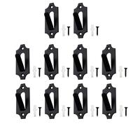 European Mount Skull Hanger, supporto in metallo antiscivolo, 10 pezzi, resistente corna Euro Mounts Device, per maiale, antilope, coyote, forchetta, , animali più piccoli, bar, fattoria