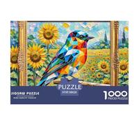 European Robin 1000 Pezzi Puzzle Bird Da 14 Anni E Più Qualità Premium Collection Intrattenimento Creativo Relax 38x26cm/1000pcs