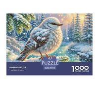European Robin 1000 Pezzi Puzzle Bird Per Adulti E Ragazzi/Bambini Qualità Premium Collection Intrattenimento Creativo Regalo 70x50cm/1000pcs