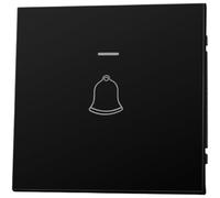 European Standard Wall Socket Switch 250V 16A Black Finish Panel 80mm For Indoor Electrical Installation (for ap)