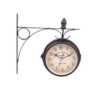 European-Style Double-Sided Wall Clock Creative Classic Clocks Wall Clocks Home Decor Hanging Double Side Hanging Clock