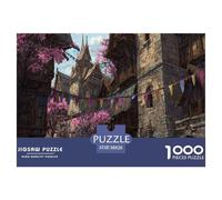 European Style Town Puzzle Da 1000 Pezzi Perfetto Per Appassionati Di Esperti Sfide Difficili Creativo Regalo Per La Famiglia Per Adulti E Bambini A Partire Da 12 Anni 38x26cm/1000pcs