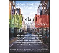European Traditions & Travels Word Search: Ireland: Cliffs, Castles & Celtic Tales