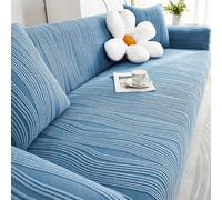 Europeo e semplice copridivano Tessuto jacquard Fodere per divani Fodera protettiva elastica per divano Vestibilità elastica Lenzuolo con angoli per divano Copertura protettiva per la casa (Colore :