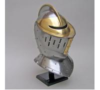 Europeo Knight Armor Casco ~ Medievale Knight Crusader Spartan Armor