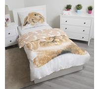 2 IN 1 Coniglietto Design Cotone Singolo Set Copripiumino - Taglia Europea