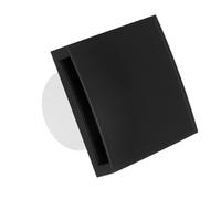 EUROPLAST Ø 100mm Aspiratore Bagno - Ventola Aspirazione Antracite - Estrattore Aria - Ventilatore da Parete per Cucina, Garage, WC