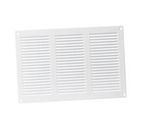 EUROPLAST Blanca 300x200mm Griglia di Ventilazione con Zanzariera - Griglie D'Aerazione in Metallo - Acciaio