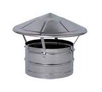 Europrofil Fumaiolo Comignolo Acciaio attacco Maschio Tondo Ø cm 12 CAPP BTZI120