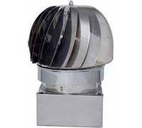 Europrofil Fumaiolo Comignolo Girevole Eolico attacco Quadrato 22x22cm ZN220X220
