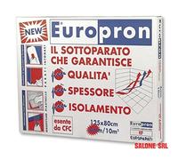 Europron Pannelli Isolanti da 4 mm 80x125 cm - Confezione da 10 Pannelli- 10 mq