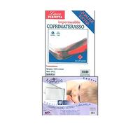 Euroricami Viterbo Set 2pz Antiacaro per Culla Coprimaterasso e Guancialino