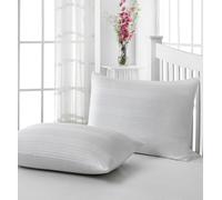 Euroricami Viterbo Set di 2 Federe Fasciate in Puro Cotone 100% con Cerniera - Qualità Extra Premium,per la Tua Camera da Letto Proteggi Copri Cuscino cm. 52x82 Adatto per Casa o Albergo