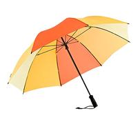 EuroSCHIRM Eberhard - Ombrello da trekking con mani libere, Giallo/arancio/giallo ocra/giallo chiaro (CW3), Taille unique