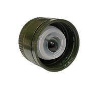 Euroshoppingonline 100 Tappi Tappo a Vite in plastica con versatore Anti rabbocco per Bottiglia marasca Olio oliviera 31,5x24 MM