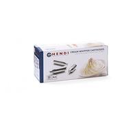 Euroshoppingonline 50 Cartucce bombolette n2o Ricarica per sifone Capsula per Panna Pasticceria Bar Dolci Gelato Decoro Frutta
