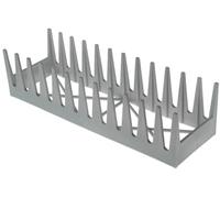 Euroshoppingonline Inserto Divisorio Piattini per Lavastoviglie Universale Made in Italy per Cestello lavatazzine tondo bar base supporto sostegno per piatti accessorio