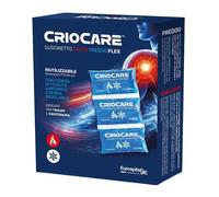 Eurospital Criocare Flex - Cuscinetto in gel caldo e freddo per i traumi e i dolori, 11x24 cm