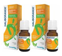 Eurospital Haliborange® Vitamina D3 20.000 UI Gocce 2x8 ml Gocce orali