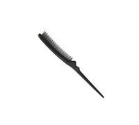 Eurostil Crepar Curvo Cepillo Pua Plastico Negro Negro 1Un