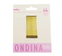 Eurostil Ondina Clips 50mm Sfera Bronzo 12 unità - Fermaglio capelli