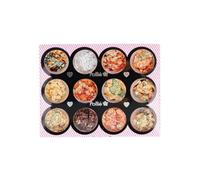 Eurostil Pan De Oro Nail Art Set 12 Colores 1Un