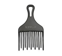 Eurostil Peine Ahuecador Doble Pua Grande Negro Negro 1un