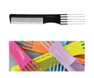 Eurostil Puas Hierro Peine Ahuecador Color 19 5cm 1un