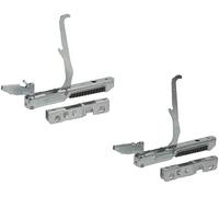 EuroStore07® KIT 2 PEZZI CERNIERE + RULLI PORTACERNIERA PER FORNO COMPATIBILE CON GL EM GA -S/COMPATIBILE CON **EL -BA / * WEGA WH ITE* PORTA PESANTE C 34