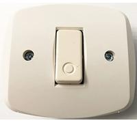 EuroStore07® PULSANTE GENERICO AUTOPORTANTE IN ABS PER SCATOLA TONDA ME 2 + 8