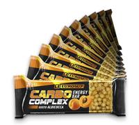 EUROSUP CARBO COMPLEX - 10 pezzi - Barretta Energetica con Carboidrati Semplici e Complessi | Energia Rapida e Prolungata | Ideale per Endurance, Running e Ciclismo | Gusto Albicocca