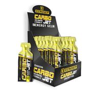 EUROSUP CARBO JET - 20 Gel Energetici Monodose da 40 g | Arancia | Carboidrati Rapidi e Graduali | Vitamina B1 | Carnitina