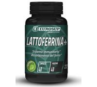 EUROSUP -Lattoferrina 40 cps Vegetali Pura con Vitamina C - rinforzo immunitario